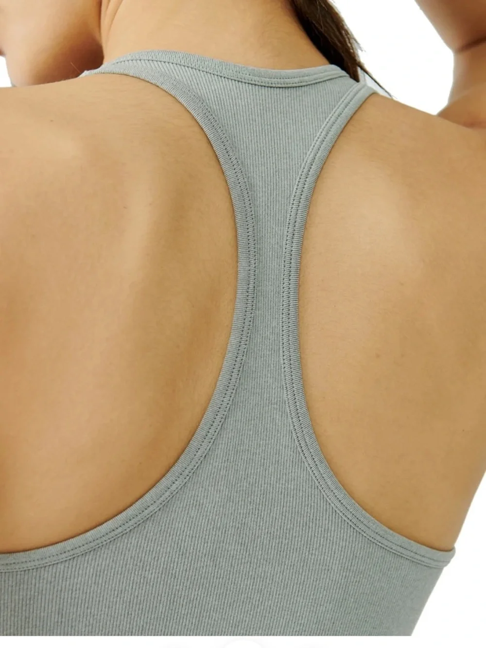 Free People Hayley Racerback Brami in Grey
